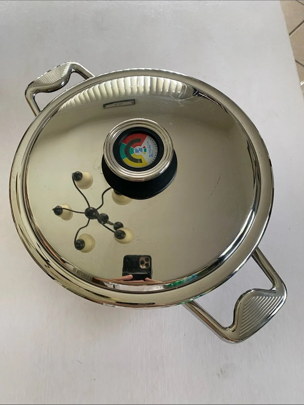 Zepter 10” Heavy Duty Pot with Thermo Control Lid
